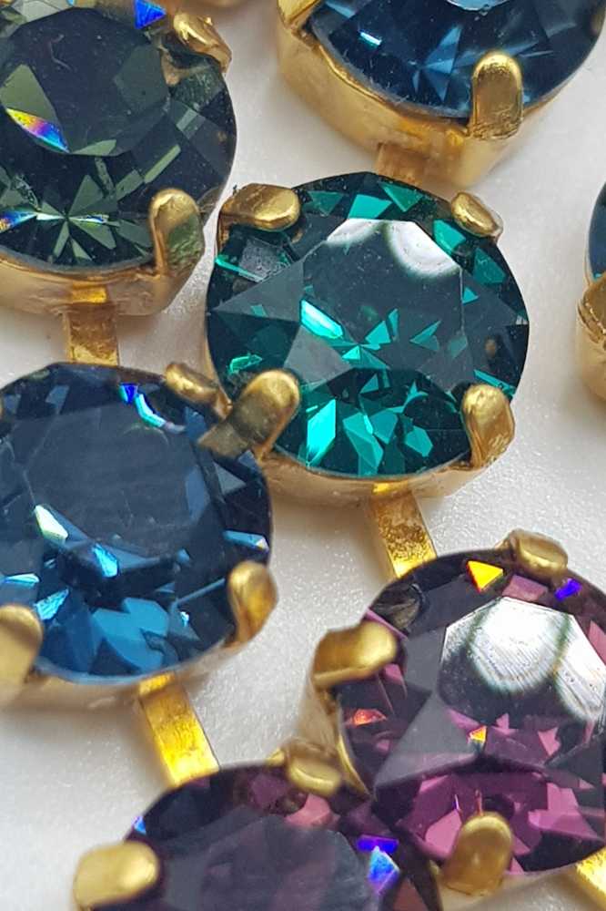 Nell Bijoux Luna Matte Gold L101 Petrols - La Vie en Rose Damesmode (1)