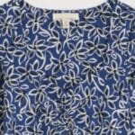 Seasalt Cornwall Secret Cove Dress Harbour Floral Washed Marine - La Vie en Rose Damesmode