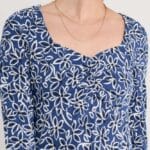 Seasalt Cornwall Secret Cove Dress Harbour Floral Washed Marine - La Vie en Rose Damesmode