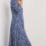 Seasalt Cornwall Secret Cove Dress Harbour Floral Washed Marine - La Vie en Rose Damesmode