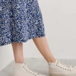 Seasalt Cornwall Secret Cove Dress Harbour Floral Washed Marine - La Vie en Rose Damesmode