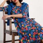 Seasalt Cornwall Veronica Dress Zennor Blooms Maritime Mix - La Vie en Rose Damesmode