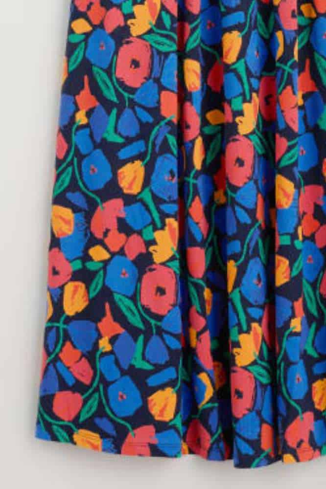 Seasalt Cornwall Veronica Dress Zennor Blooms Maritime Mix - La Vie en Rose Damesmode