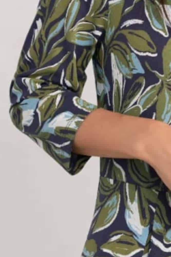 Seasalt Cornwall Wild Bouquet Dress Tonal Leaves Maritime - La Vie en Rose Damesmode (2)