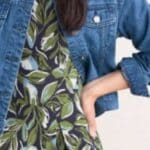 Seasalt Cornwall Wild Bouquet Dress Tonal Leaves Maritime - La Vie en Rose Damesmode (2)