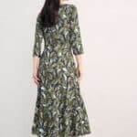 Seasalt Cornwall Wild Bouquet Dress Tonal Leaves Maritime - La Vie en Rose Damesmode (2)