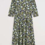 Seasalt Cornwall Wild Bouquet Dress Tonal Leaves Maritime - La Vie en Rose Damesmode (2)