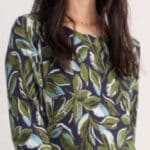 Seasalt Cornwall Wild Bouquet Dress Tonal Leaves Maritime - La Vie en Rose Damesmode (2)