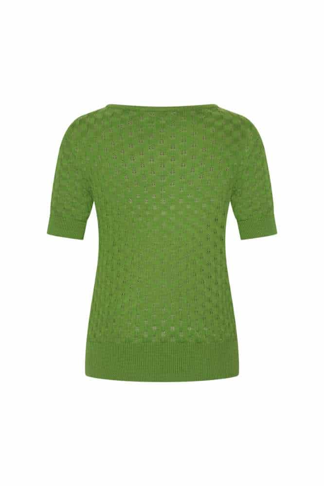 Very Cherry Ella Top Olive - La Vie en Rose Damesmode