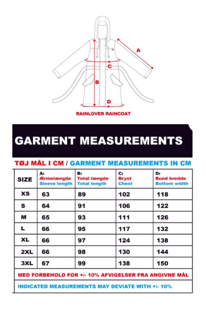 Danebea Danerainlover Raincoat Dark Slate - La Vie en Rose Damesmode