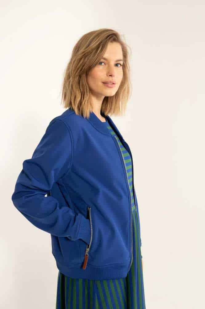 Danebea Softshell Bomber Deep Blue - La Vie en Rose Damesmode (1)
