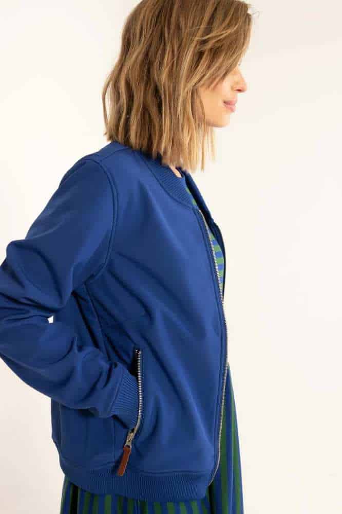 Danebea Softshell Bomber Deep Blue - La Vie en Rose Damesmode (1)