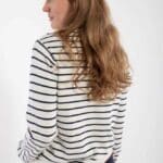 Danefae Danejolly Cardigan Chalk Dark Navy - La Vie en Rose Damesmode