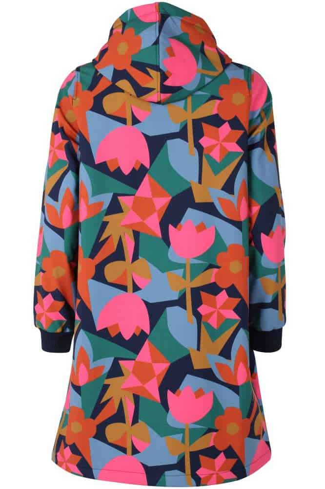 Danefae Danekarla Softshell Dark Navy Geofleur - La Vie en Rose Damesmode