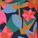 Danefae Danekarla Softshell Dark Navy Geofleur - La Vie en Rose Damesmode