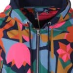 Danefae Danekarla Softshell Dark Navy Geofleur - La Vie en Rose Damesmode