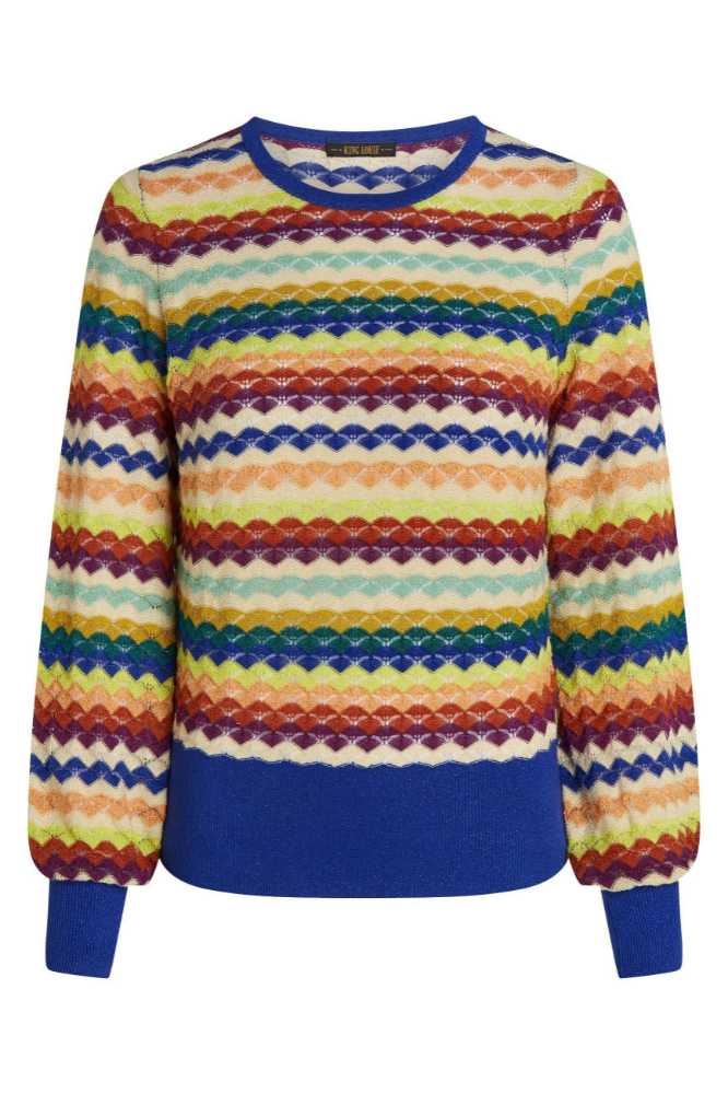 King Louie Bell Top RIse Cream - La Vie en Rose Damesmode