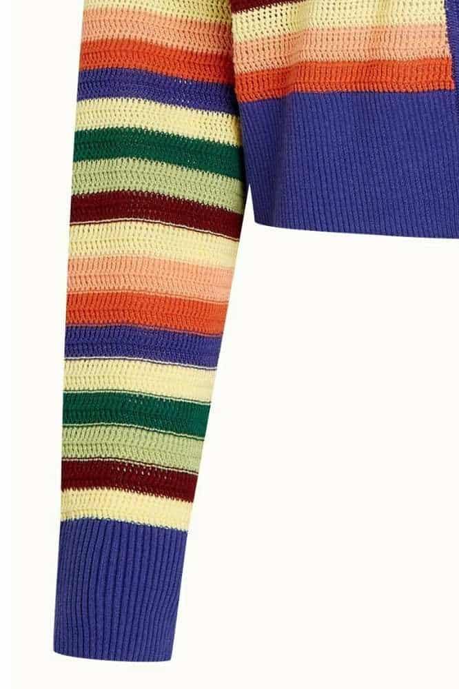 King Louie Blanca Cardi Molo Bluing - La Vie en Rose Damesmode (1)