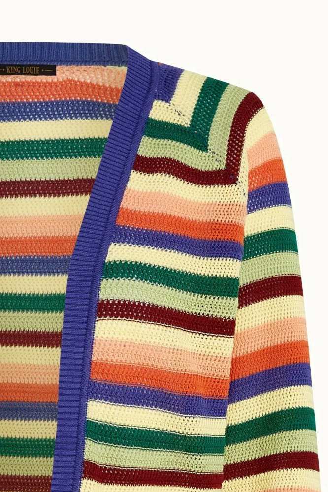 King Louie Blanca Cardi Molo Bluing - La Vie en Rose Damesmode (1)