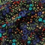 King Louie Border Skirt Elysee Black - La Vie en Rose Damesmode