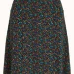 King Louie Border Skirt Elysee Black - La Vie en Rose Damesmode