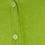 King Louie Cardi V Cocoon Dark Citron - La Vie en Rose Damesmode