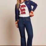 King Louie Chris Pants Onyx Denim Deep Blue - La Vie en Rose Damesmode