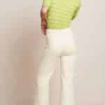 King Louie Debra Pants Retro Denim Ivory - La Vie en Rose Damesmode