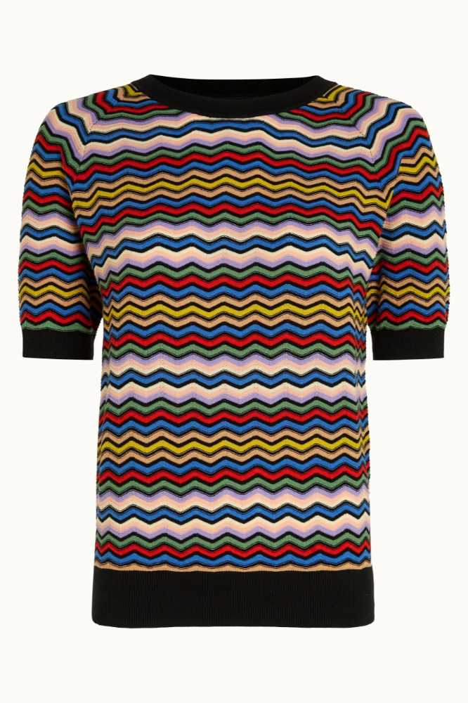 Stofsamenstelling: 100% organic cotton Stofsamenstelling voering: Wasinstructies: Wash inside out - 30° Delicate wash. Do not bleach. Iron at a low temperature (*). Suitable for dry cleaning. Do not trumble dry. Dry flat.