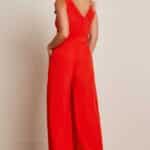 King Louie Frida Jumpsuit Sista Fire Red