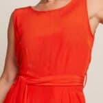 King Louie Frida Jumpsuit Sista Fire Red