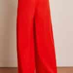 King Louie Frida Jumpsuit Sista Fire Red - La Vie en Rose Damesmode