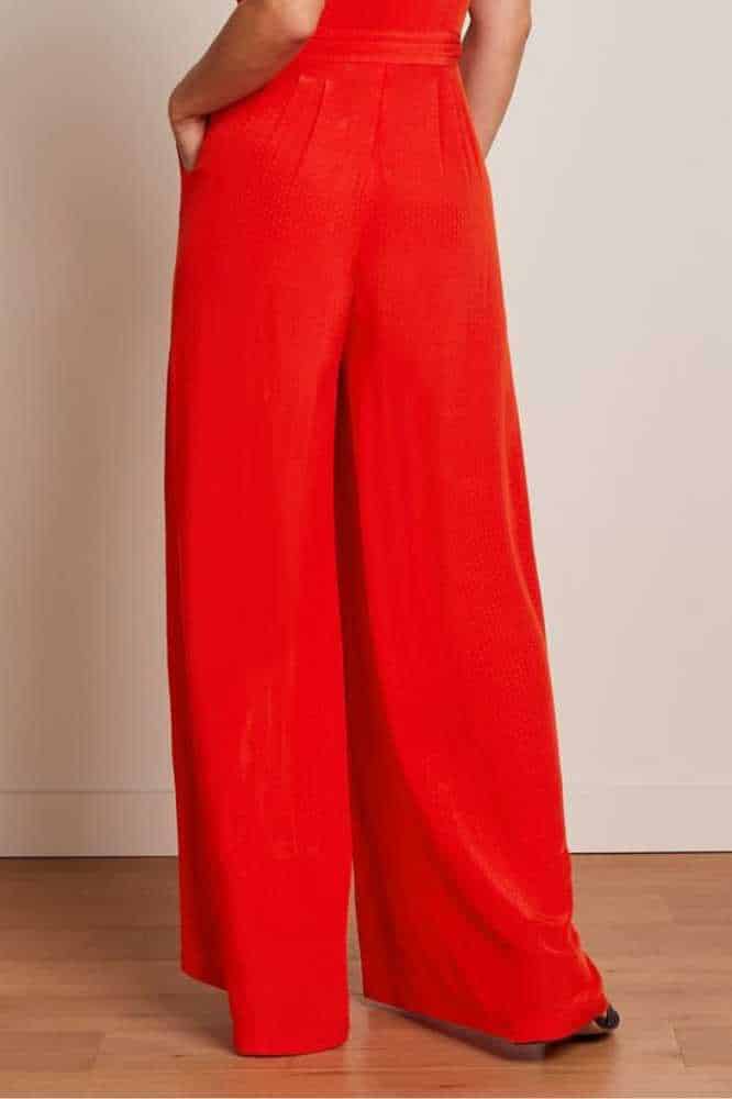 King Louie Frida Jumpsuit Sista Fire Red - La Vie en Rose Damesmode