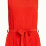 King Louie Frida Jumpsuit Sista Fire Red - La Vie en Rose Damesmode