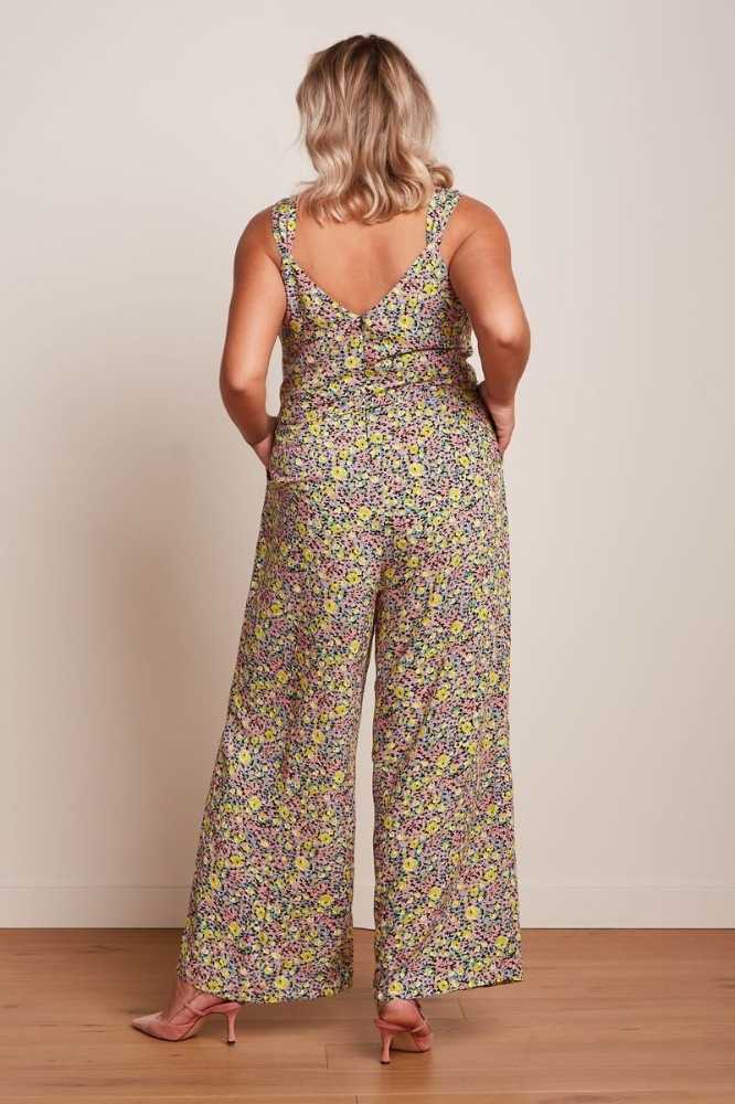 King Louie Lenny Jumpsuit Mouche Woven Orchid Pink - La Vie en Rose Damesmode (1)