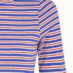 King Louie Lily Surf Stripe Baja Blue - La Vie en Rose Damesmode
