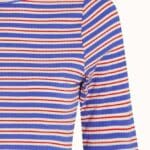 King Louie Lily Surf Stripe Baja Blue - La Vie en Rose Damesmode