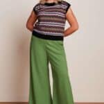 King Louie Peppa Pants Timba Jade Green - La Vie en Rose Damesmode
