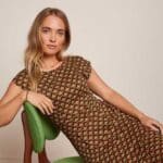 King Louie Rose Dress Toulouse Black - La Vie en Rose Damesmode