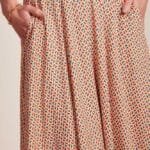 King Louie Serena Skirt Cocolupa Chino Cream - La Vie en Rose Damesmode