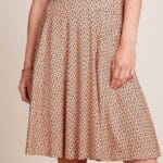 King Louie Serena Skirt Cocolupa Chino Cream - La Vie en Rose Damesmode