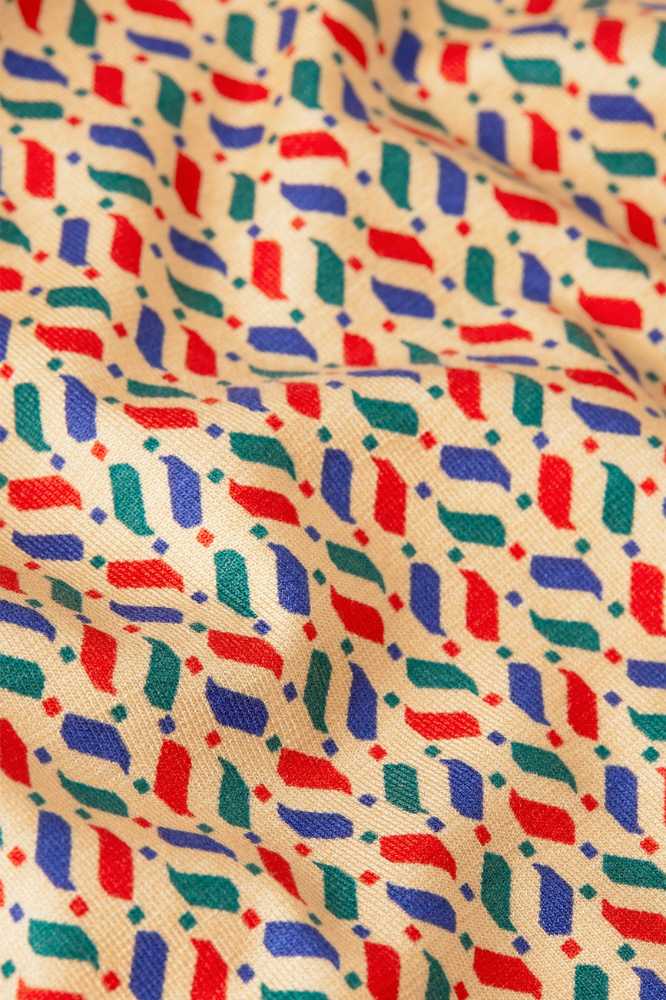 King Louie Serena Skirt Cocolupa Chino Cream - La Vie en Rose Damesmode