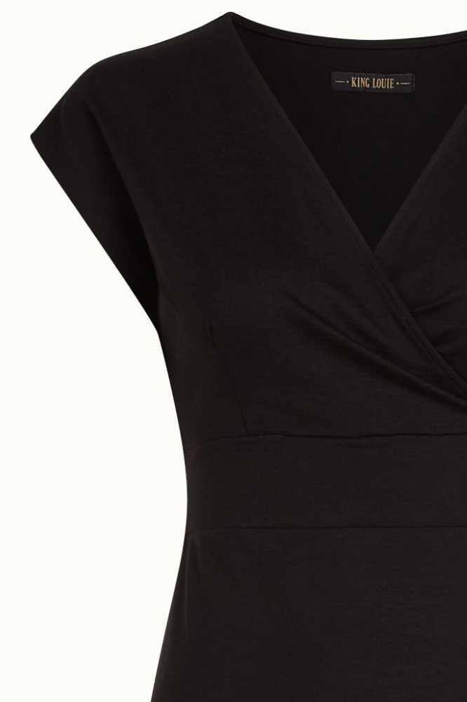 Lot Midi Dress Viscose Classic Black