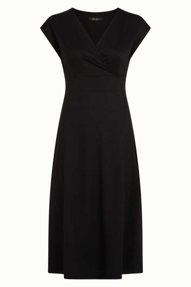 Lot Midi Dress Viscose Classic Black