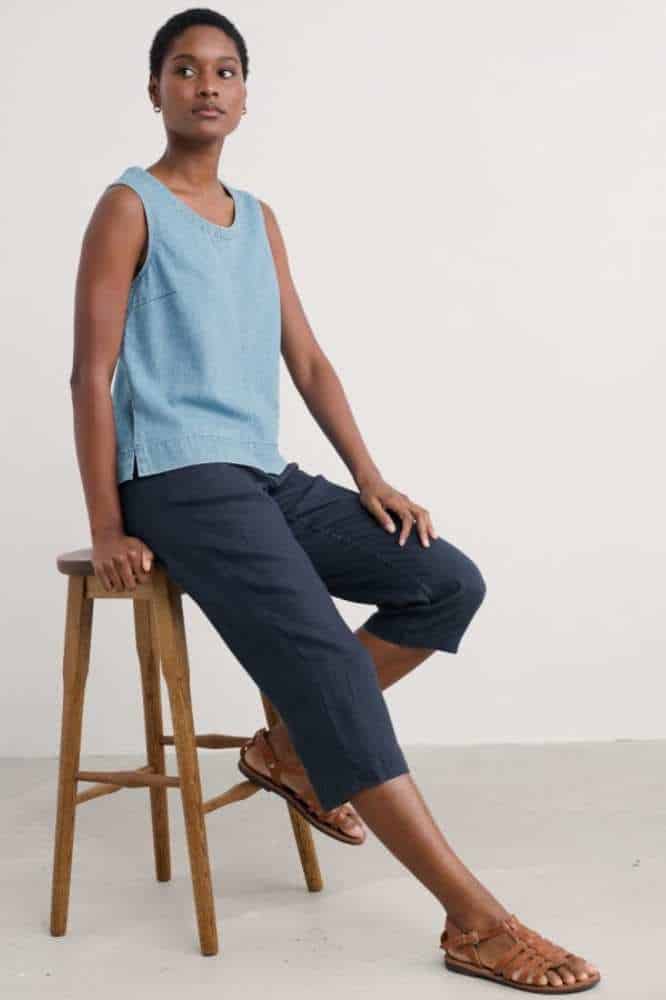 Seasalt Cornwall Brawn Point Crops Maritime - La Vie en Rose Damesmode