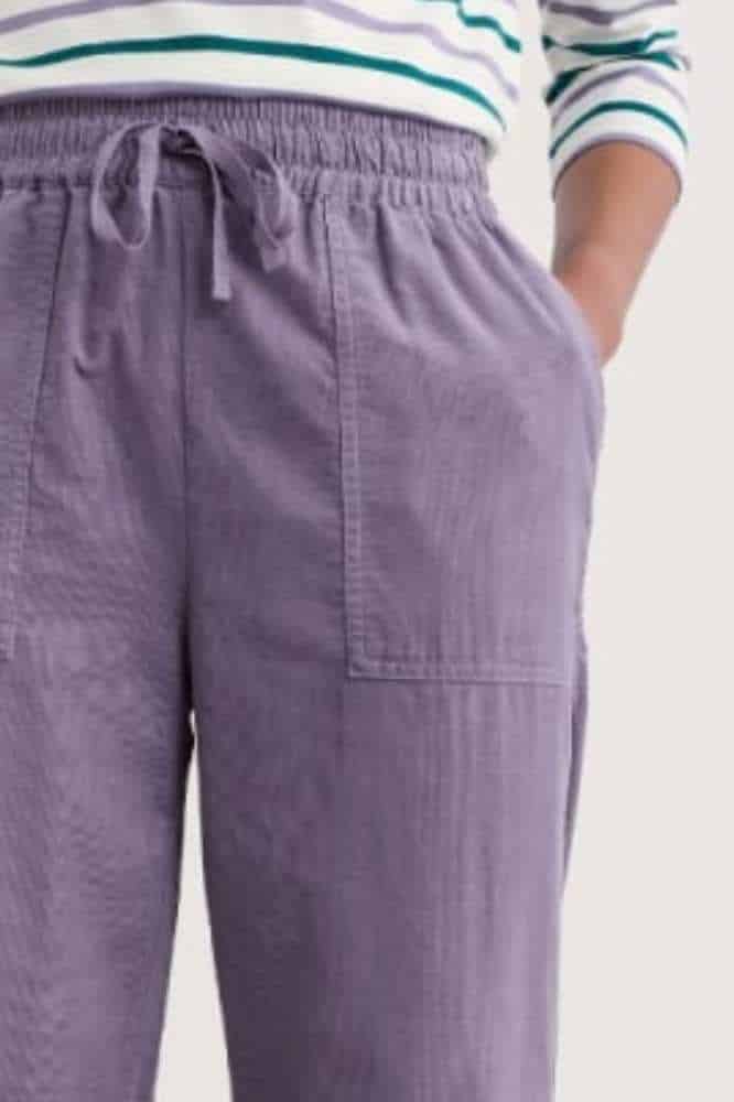 Seasalt Cornwall Dayby Trousers Echium - La Vie en Rose Damesmode