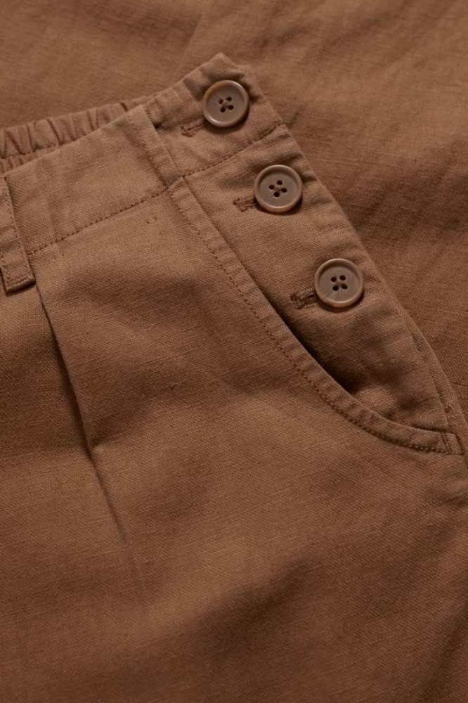 Seasalt Cornwall Nanterrow Trouser Toffee - La Vie en Rose Damesmode