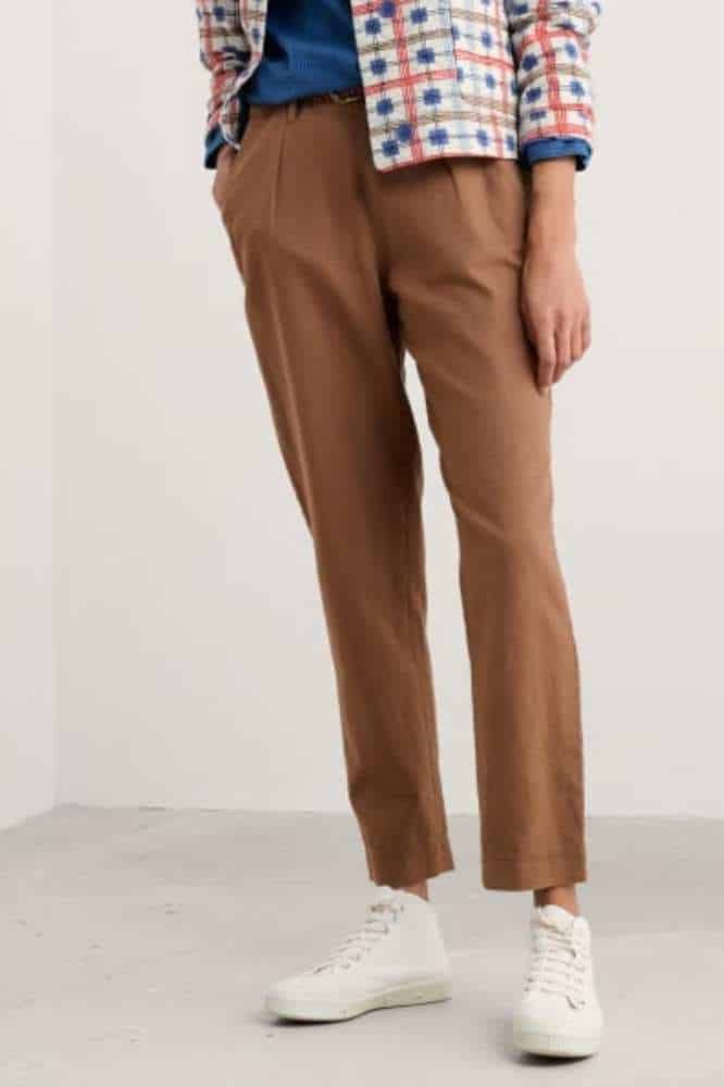 Seasalt Cornwall Nanterrow Trouser Toffee - La Vie en Rose Damesmode