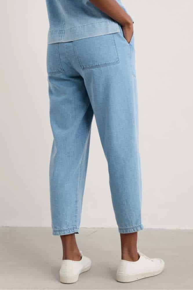 Seasalt Cornwall Sholl Trouser Light Wash - La Vie en Rose Damesmode