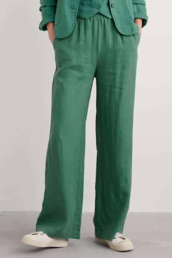 Seasalt Cornwall Tide Flow Trouser Pine - La Vie en Rose Damesmode